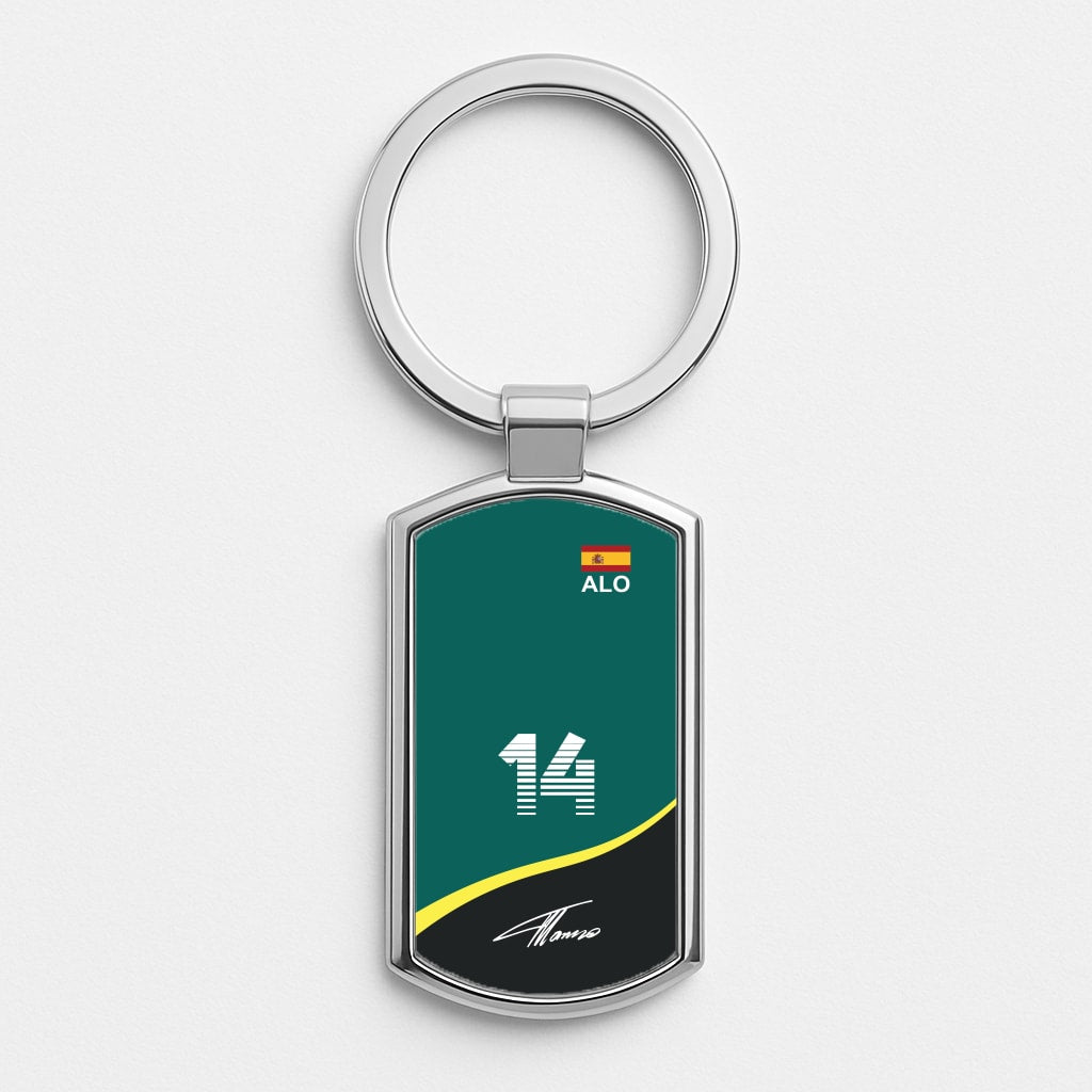 Alonso - F1 Luxury Keyring