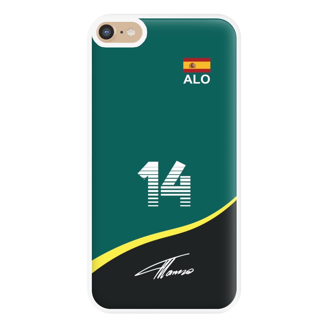 Alonso - F1 Phone Case for iPhone 6 Plus / 7 Plus / 8 Plus