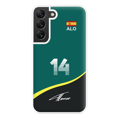 Alonso - F1 Phone Case for Galaxy S22 Plus