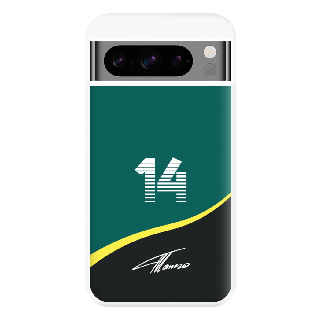 Alonso - F1 Phone Case for Google Pixel 8 Pro