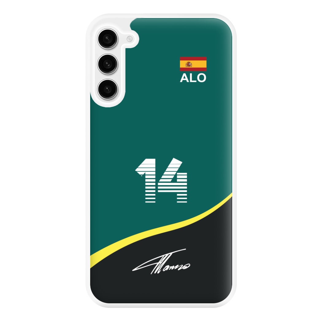 Alonso - F1 Phone Case for Galaxy S23 Plus