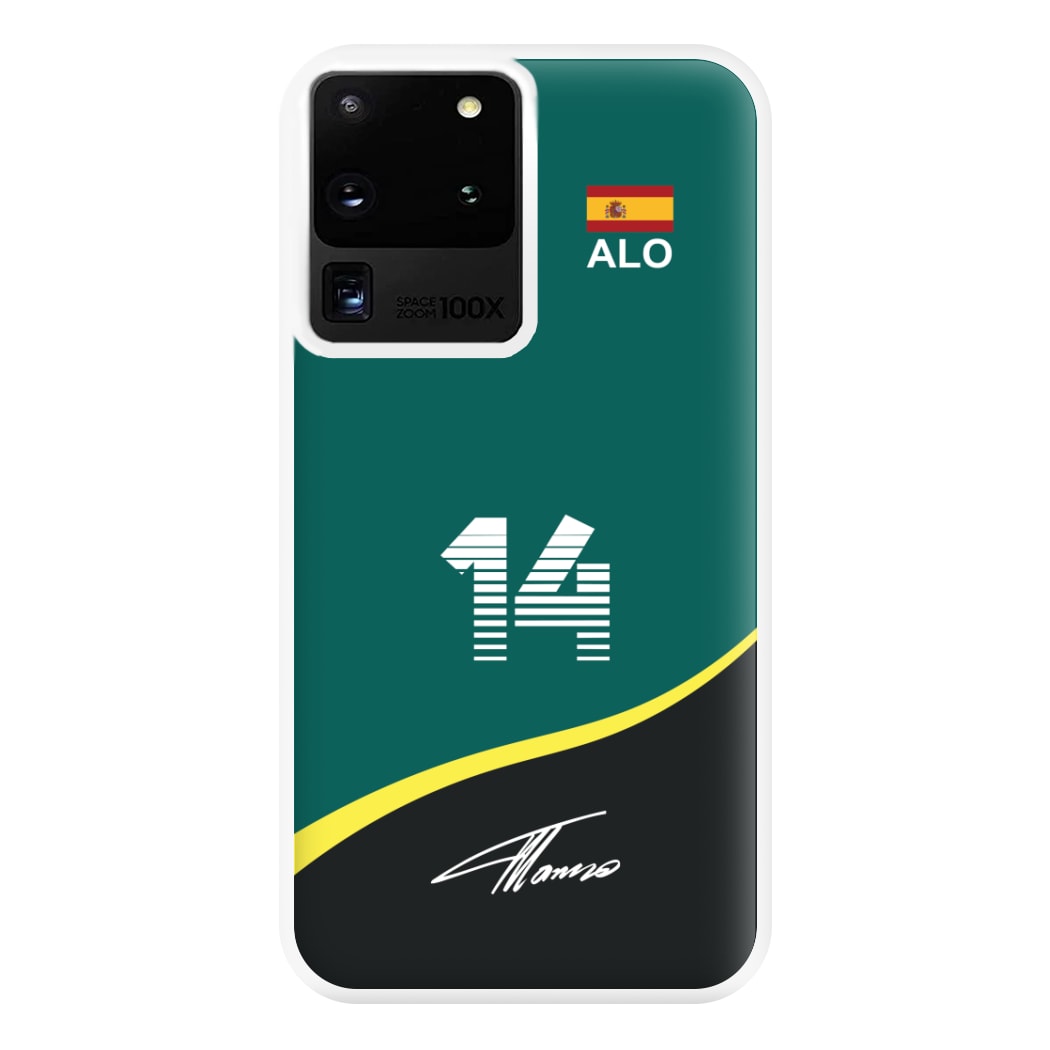 Alonso - F1 Phone Case for Galaxy S20 Ultra