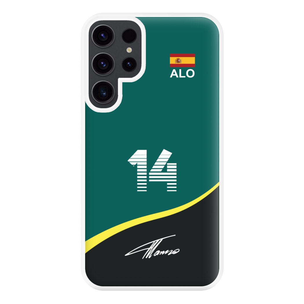 Alonso - F1 Phone Case for Galaxy S23 Ultra