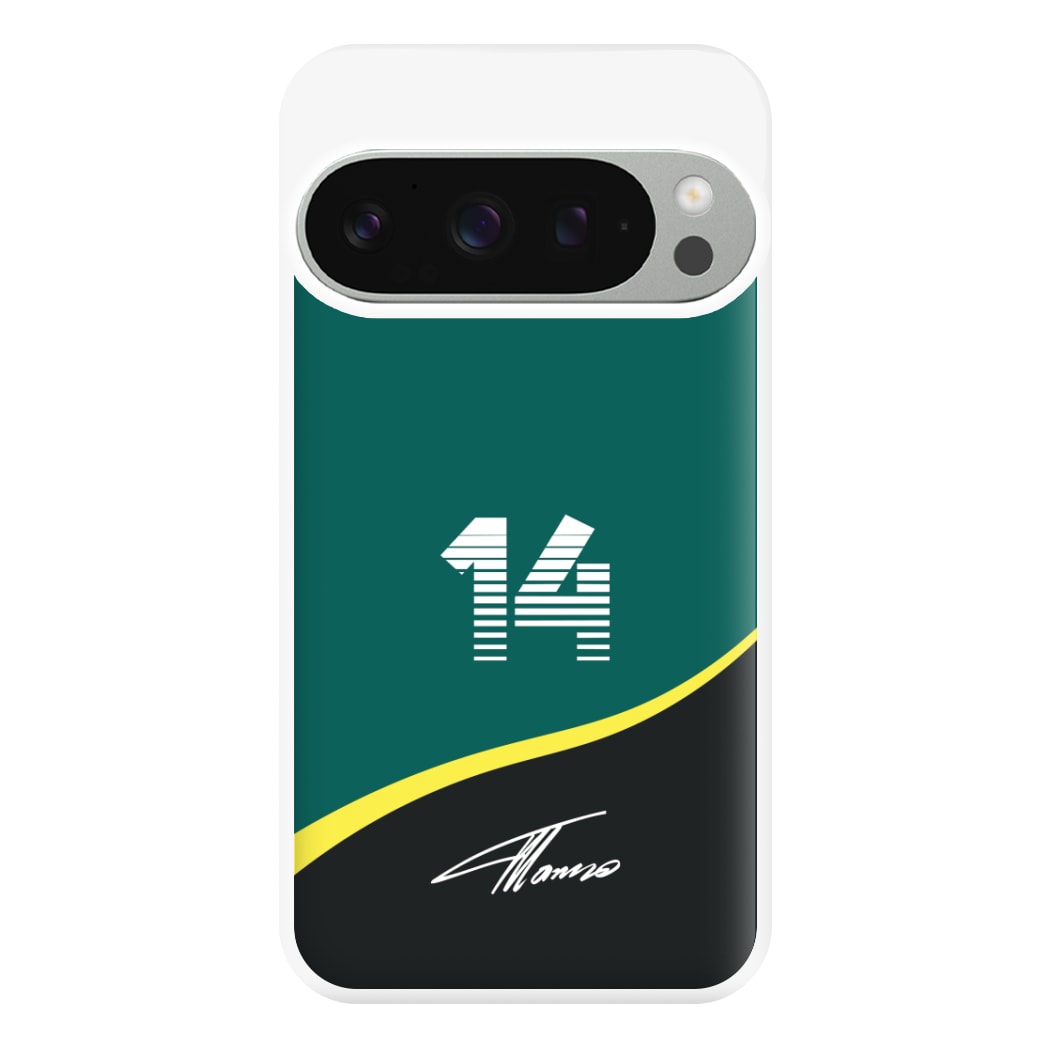 Alonso - F1 Phone Case for Google Pixel 9 Pro XL