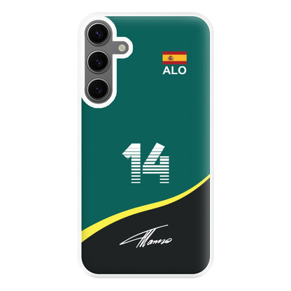 Alonso - F1 Phone Case for Galaxy S24FE