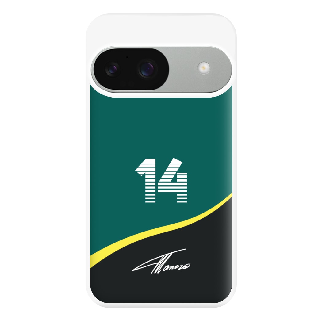 Alonso - F1 Phone Case for Google Pixel 9 / 9 Pro