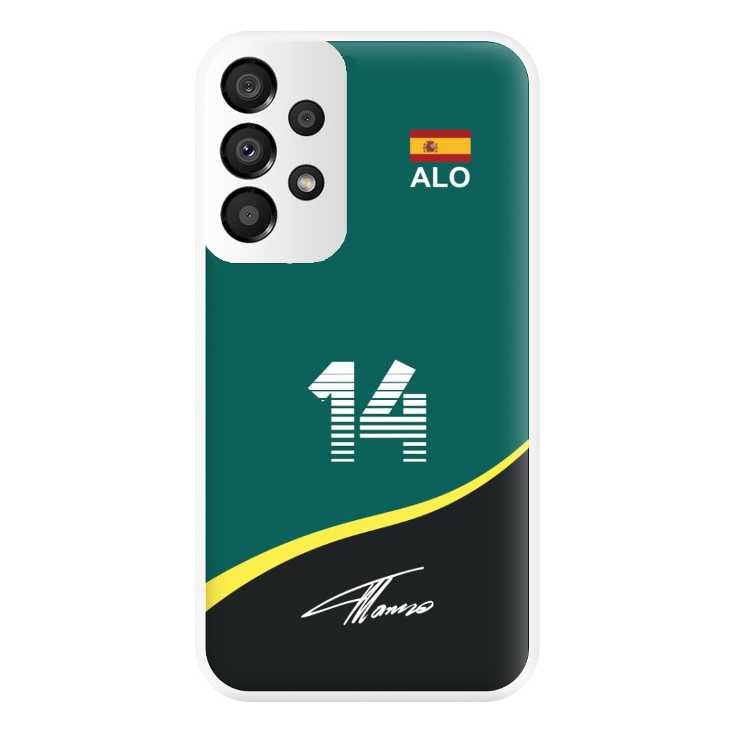 Alonso - F1 Phone Case for Galaxy A33