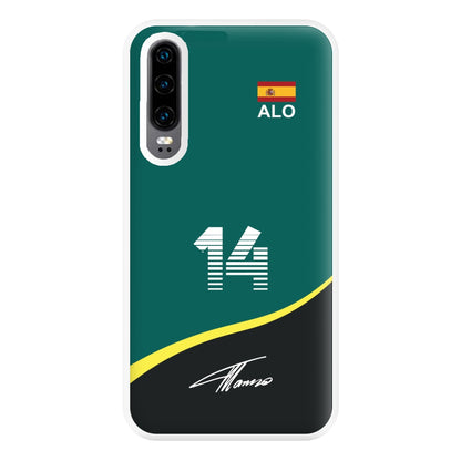 Alonso - F1 Phone Case for Huawei P30