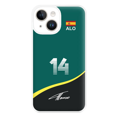 Alonso - F1 Phone Case for iPhone 14