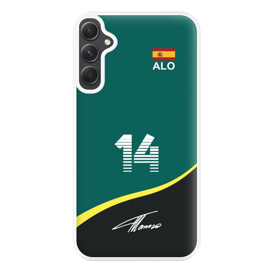 Alonso - F1 Phone Case for Galaxy A54