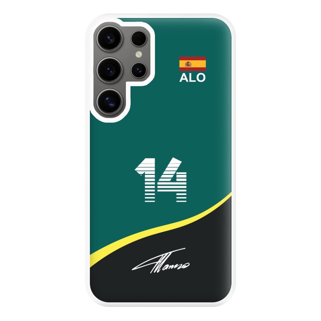 Alonso - F1 Phone Case for Galaxy S25 Ultra