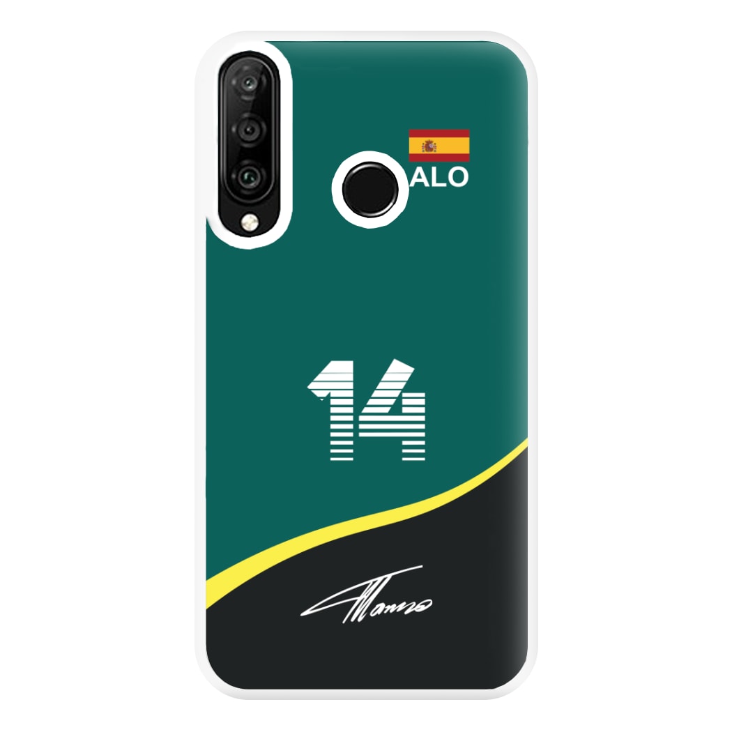 Alonso - F1 Phone Case for Huawei P30 Lite