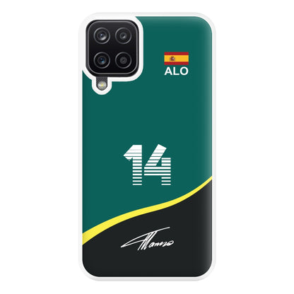 Alonso - F1 Phone Case for Galaxy A12