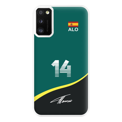 Alonso - F1 Phone Case for Galaxy A41