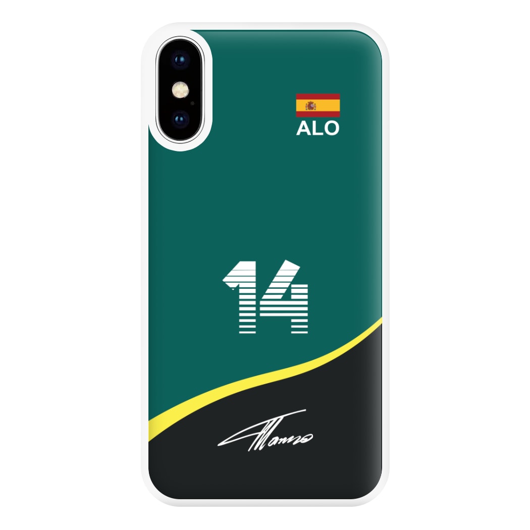 Alonso - F1 Phone Case for iPhone XS Max