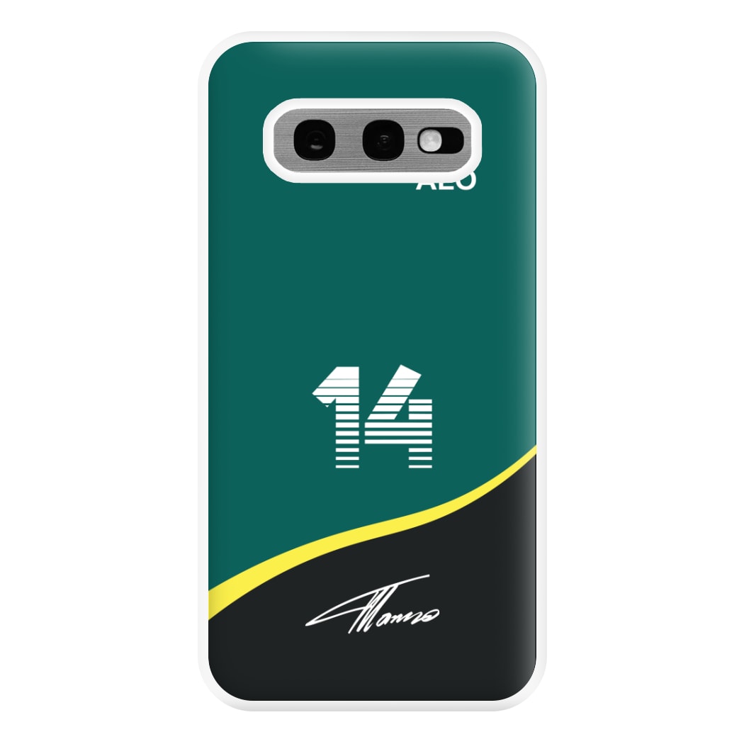 Alonso - F1 Phone Case for Galaxy S10e