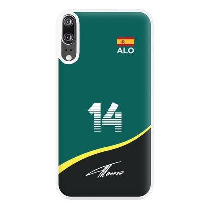 Alonso - F1 Phone Case for Huawei P20