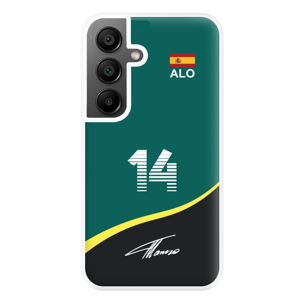 Alonso - F1 Phone Case for Galaxy A55