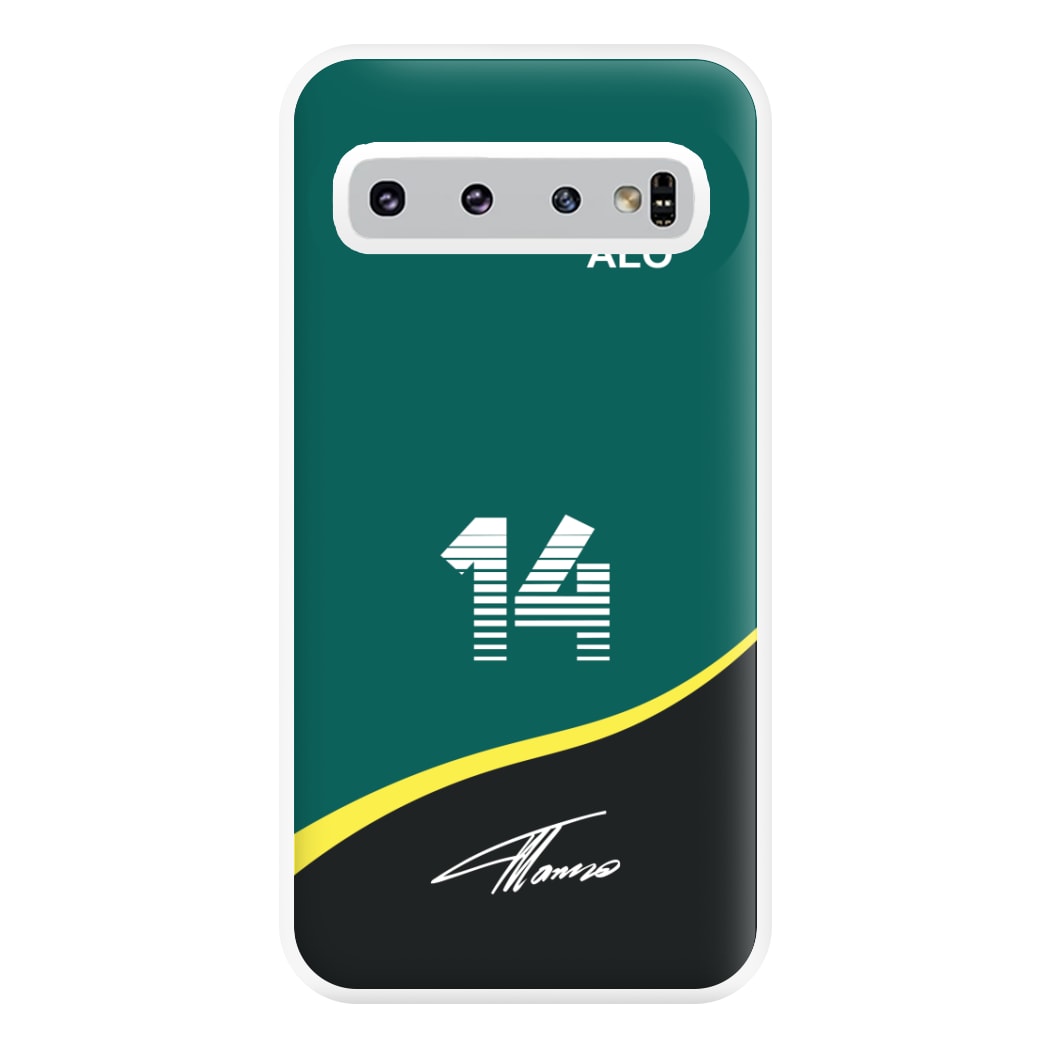 Alonso - F1 Phone Case for Galaxy S10 Plus