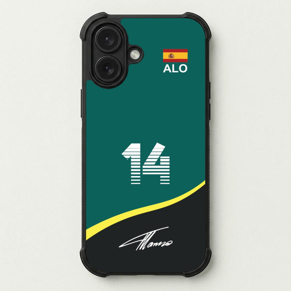 Alonso - F1 Phone Case — Bumper case