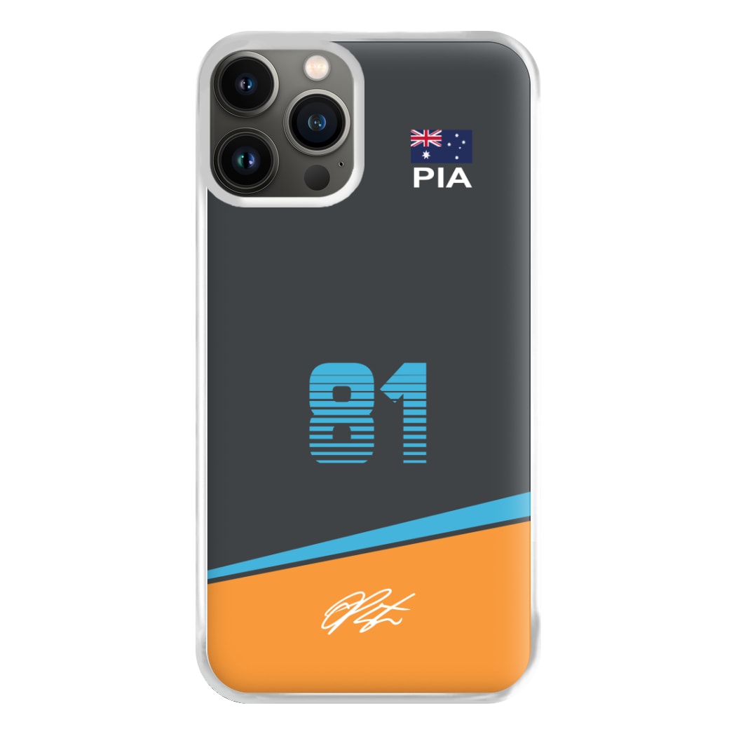 Piastri - F1 Phone Case for iPhone 13 Pro Max