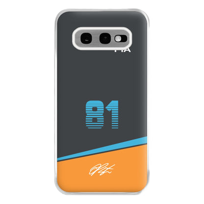 Piastri - F1 Phone Case for Galaxy S10e