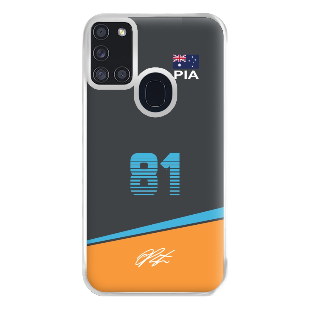 Piastri - F1 Phone Case for Galaxy A21s