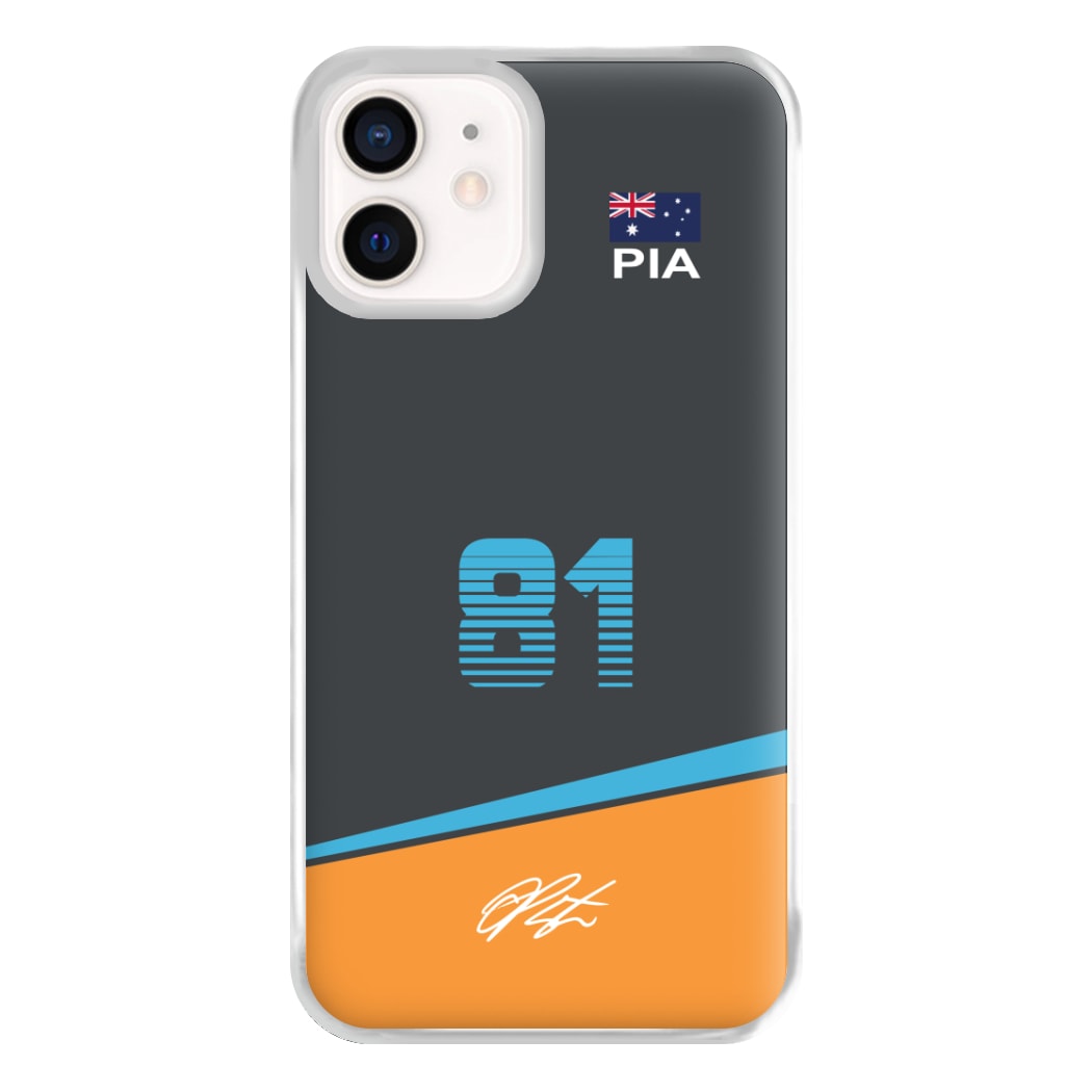 Piastri - F1 Phone Case for iPhone 12 Mini