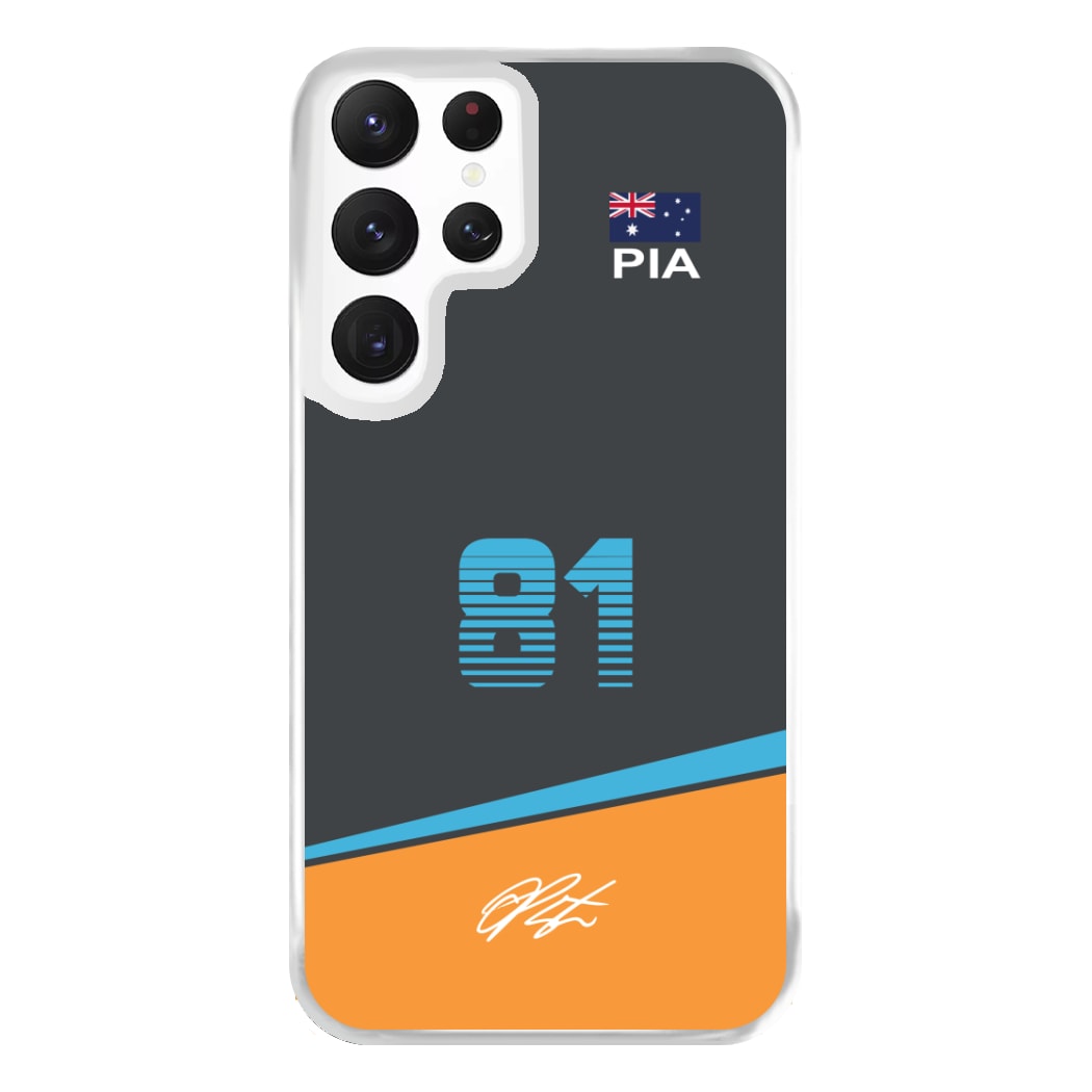 Piastri - F1 Phone Case for Galaxy S22 Ultra