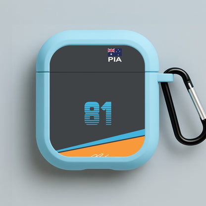 Piastri - F1 Blue AirPods Case