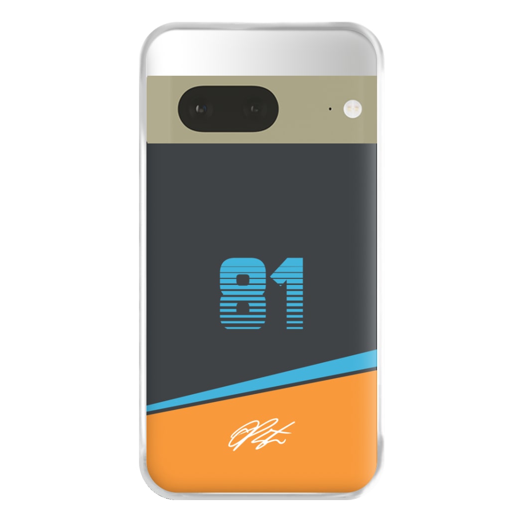 Piastri - F1 Phone Case for Google Pixel 7a