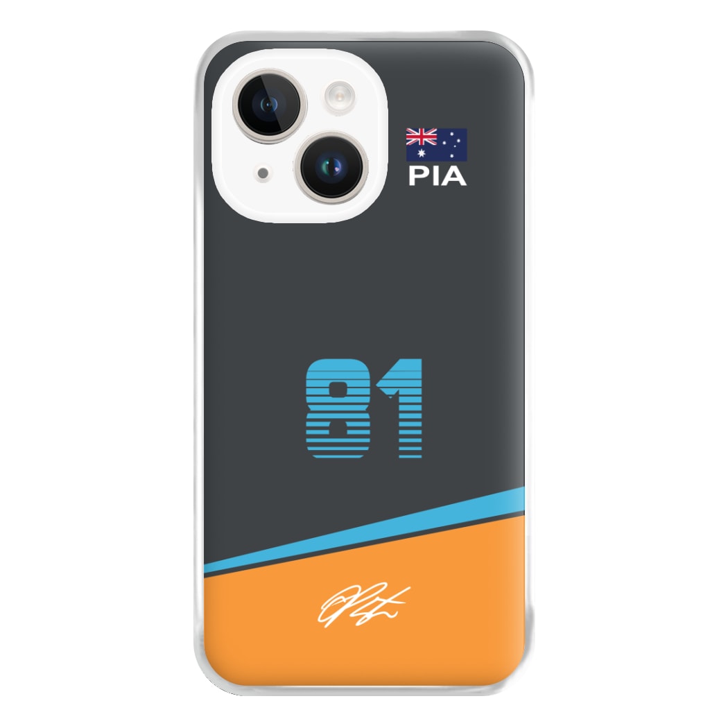 Piastri - F1 Phone Case for iPhone 14 Plus