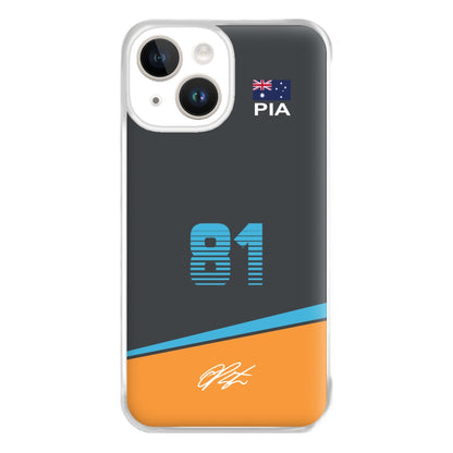 Piastri - F1 Phone Case for iPhone 14