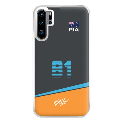 Piastri - F1 Phone Case for Huawei P30 Pro