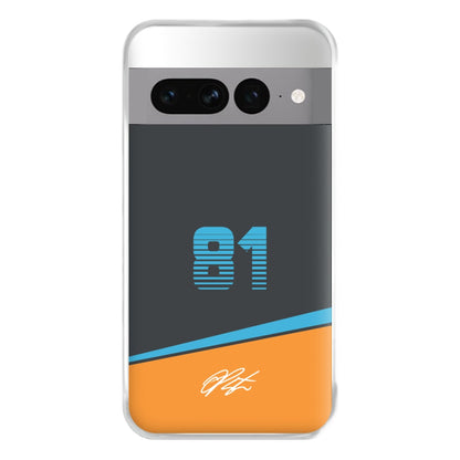 Piastri - F1 Phone Case for Google Pixel 7 Pro