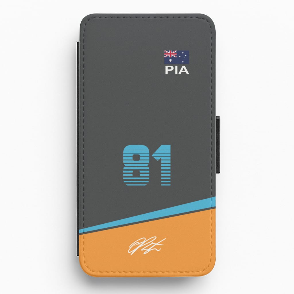 Piastri - F1 Flip / Wallet Phone Case