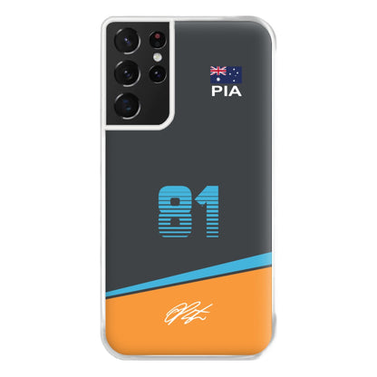 Piastri - F1 Phone Case for Galaxy S21 Ultra