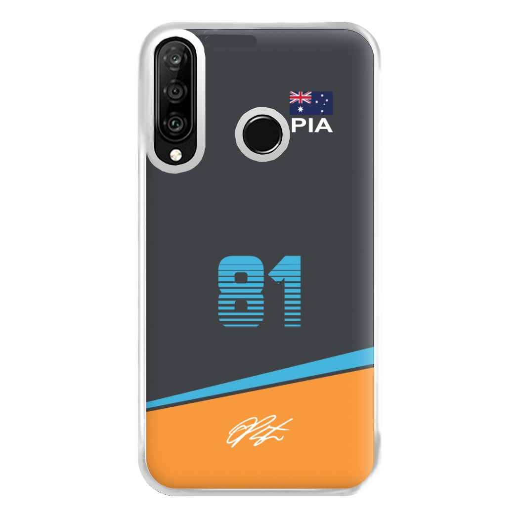 Piastri - F1 Phone Case for Huawei P30 Lite