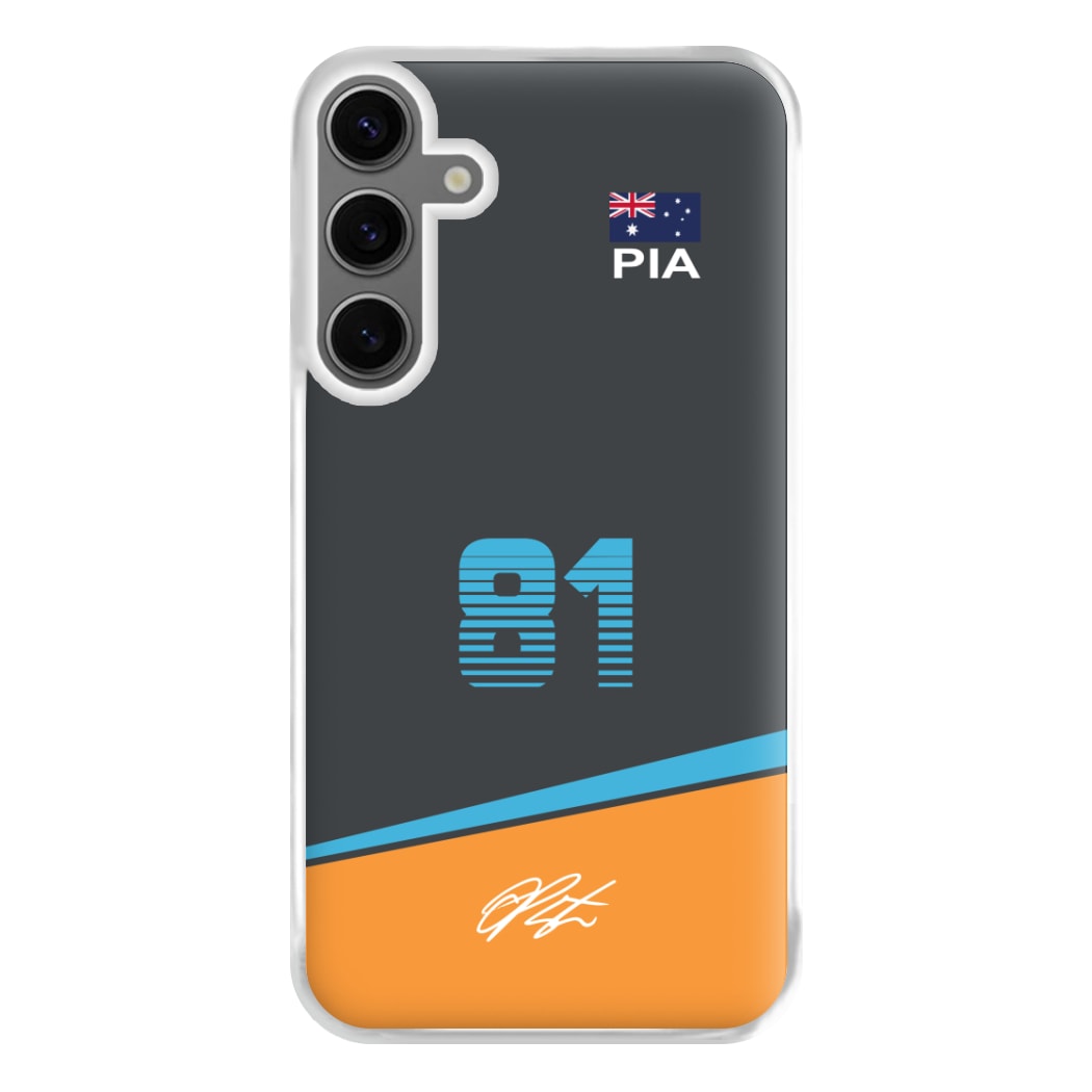 Piastri - F1 Phone Case for Galaxy S24FE