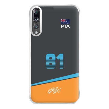 Piastri - F1 Phone Case for Huawei P20 Pro