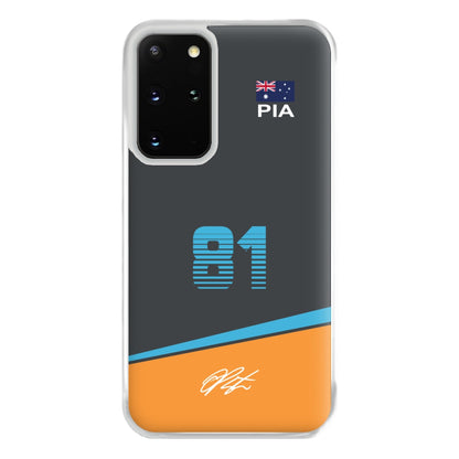 Piastri - F1 Phone Case for Galaxy S20 Plus