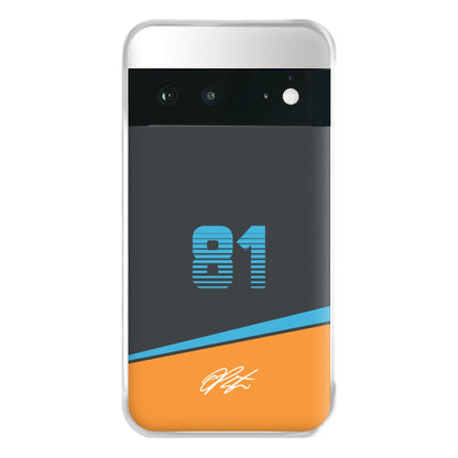 Piastri - F1 Phone Case for Google Pixel 6a