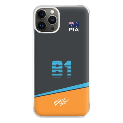 Piastri - F1 Phone Case for iPhone 13