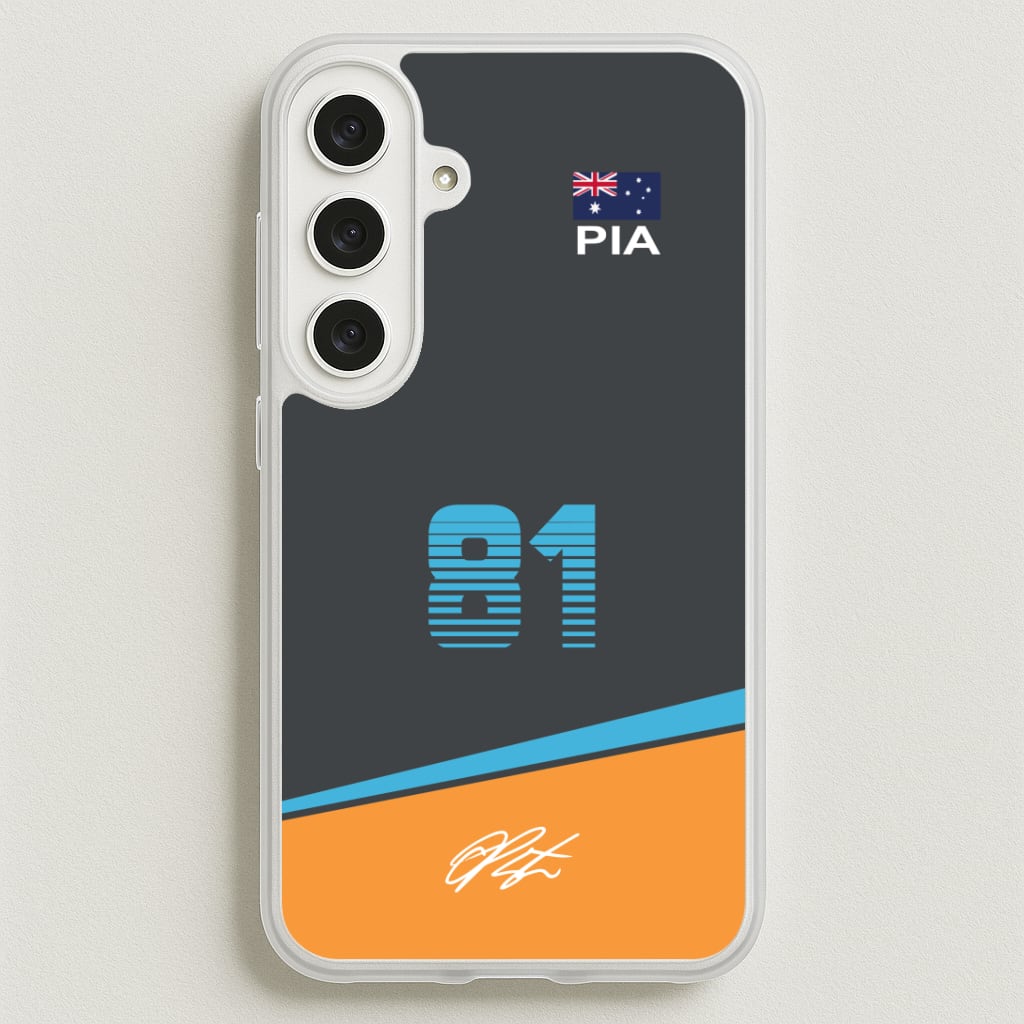 Piastri - F1 Phone Case for Galaxy S25FE