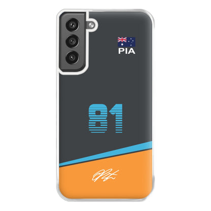 Piastri - F1 Phone Case for Galaxy S21FE