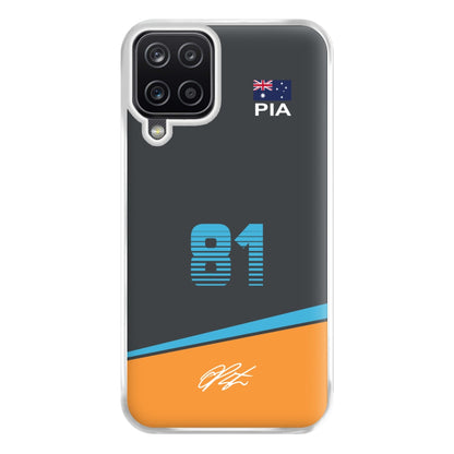 Piastri - F1 Phone Case for Galaxy A12