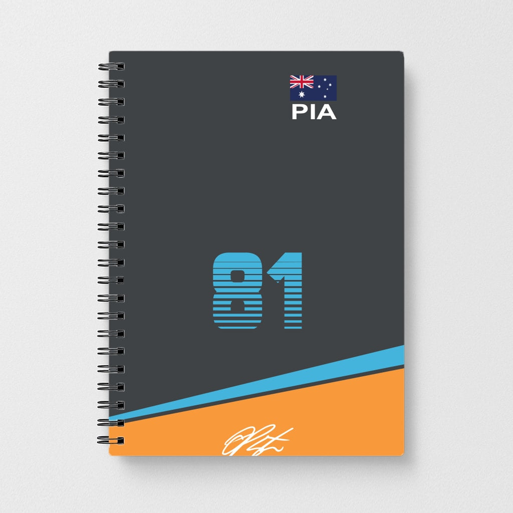 Piastri - F1 Notebook