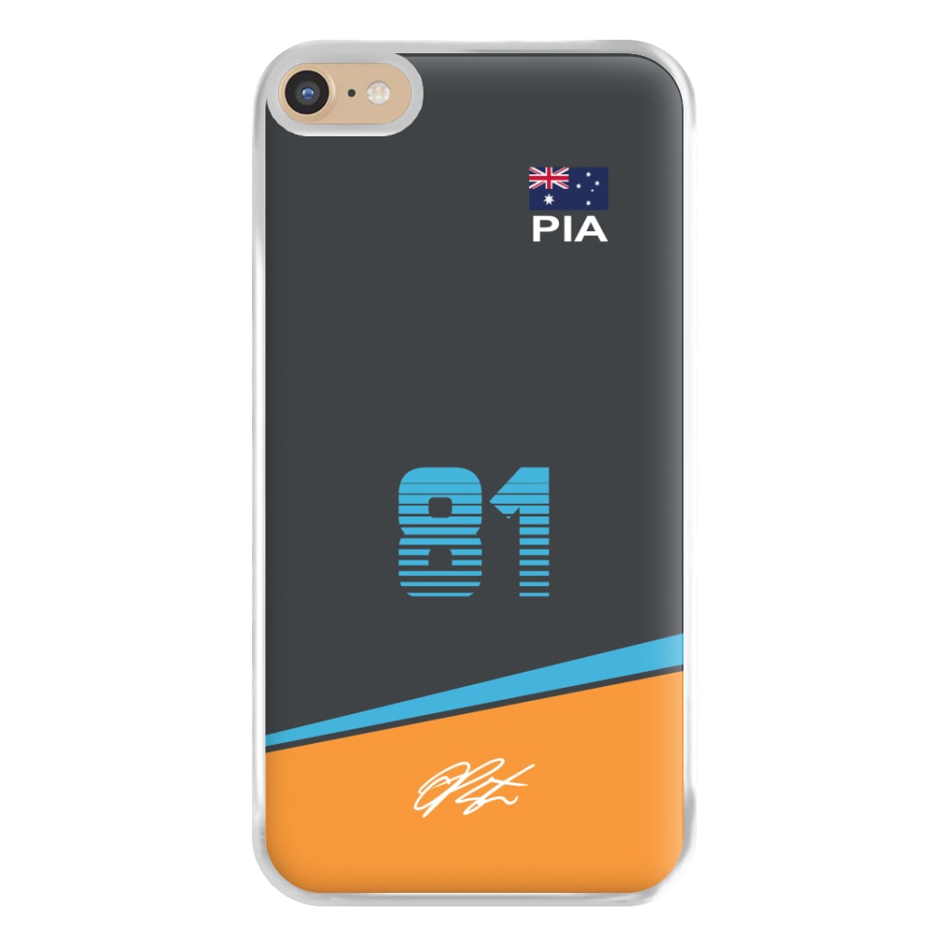 Piastri - F1 Phone Case for iPhone 6 Plus / 7 Plus / 8 Plus