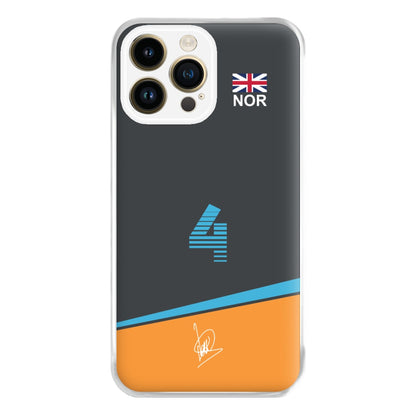 Norris - F1 Phone Case for iPhone 14 Pro Max