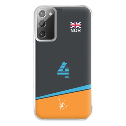 Norris - F1 Phone Case for Galaxy Note 20 Ultra